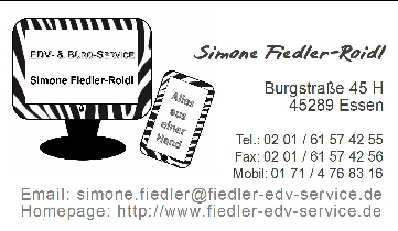 (C) EDV- u Büro-Service Fiedler-Roidl